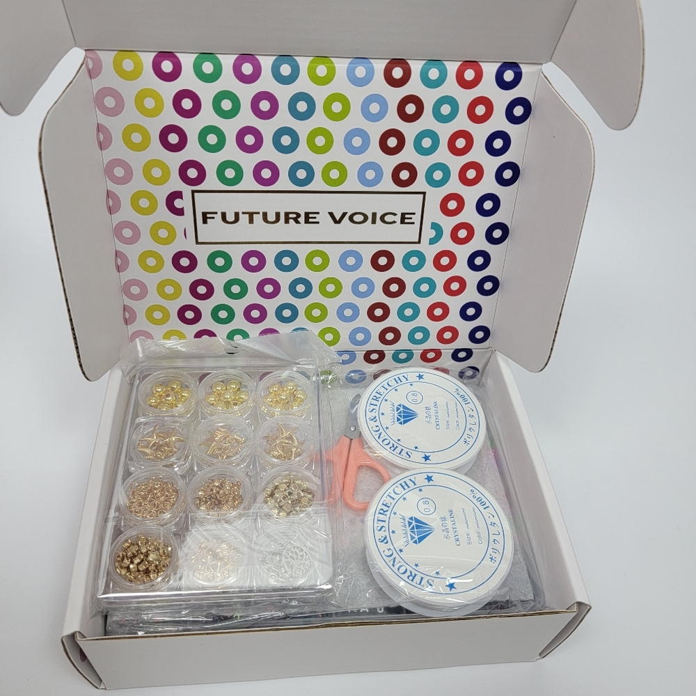 Clay Heishi Beads Polymer Flat Round Disc Beads Pendant DIY Jewelry Kit Present